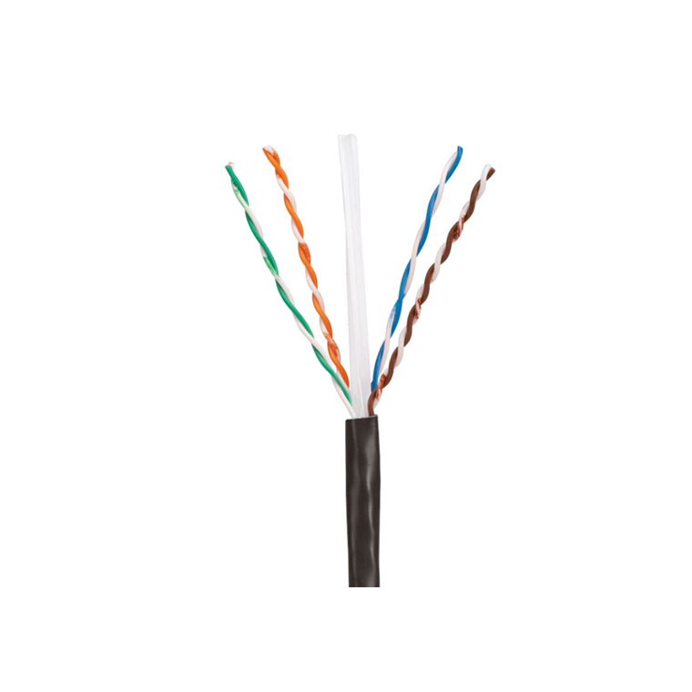 Panduit Bobina De Cable Cat Utp Metros Negro Mb Servidores