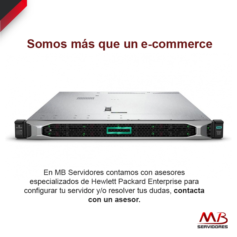 Servidor HPE ProLiant DL360 Gen10, Intel Xeon Silver 4210R 2.40GHz, 16GB DDR4, máx. 26.4TB, 2.5″, SATA/SAS, Rack (1U) – Sistema Operativo No Instalado