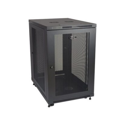 Tripp Lite Gabinete SmartRack 18U, hasta 453.6Kg, Negro