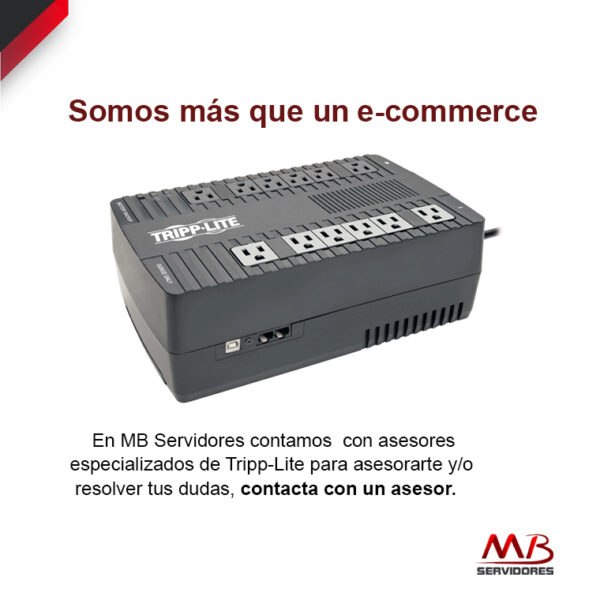 No Break Tripp Lite AVR900U, 450W, 900VA, Entrada 120 V, Salida 115-120V, 12 Contactos