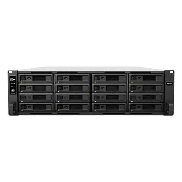 Synology RackStation RS4021xs+ NAS de 16 Bahías, máx. 640TB, Intel Xeon D-1541 2.10GHz, USB 3.2, Negro ― no Incluye Discos Duros