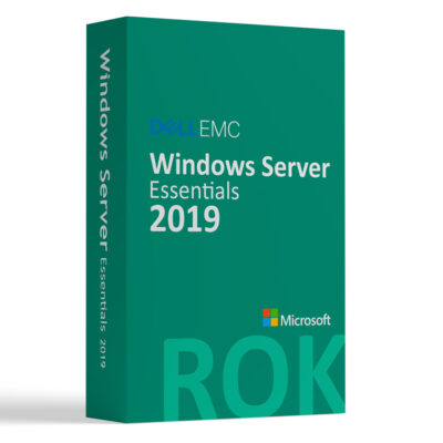Dell Microsoft Windows Server 2019 Essentials ROK, 1-2 CPU, Plurilingüe