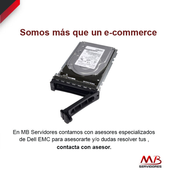 Disco Duro para Servidor Dell 2TB SAS 7200RPM 3.5″ 12Gbit/s