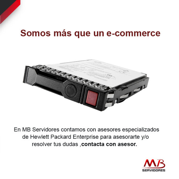 Disco Duro para Servidor HPE 480GB, SATA 6G 2.5”, 6Gbit/s