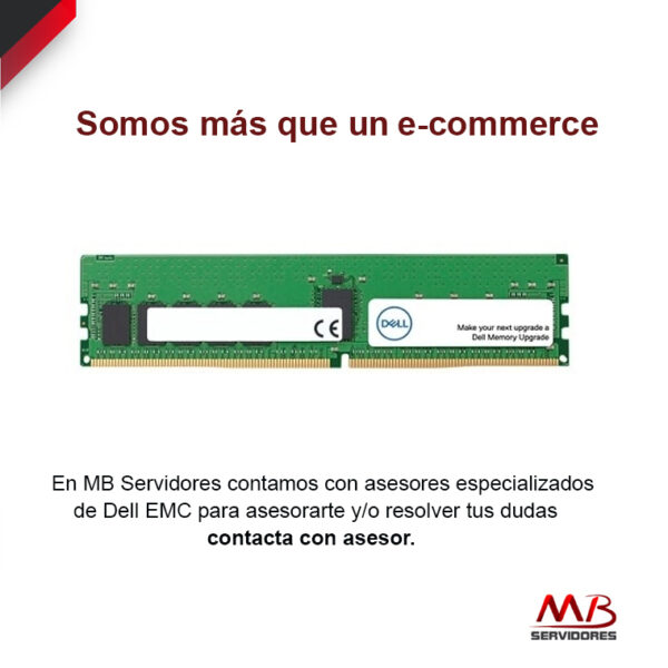 Memoria RAM Dell AA799064 DDR4, 3200MHz, 16GB, ECC, para PowerEdge