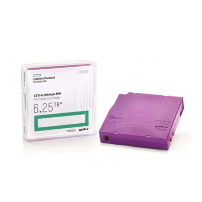 HPE Soporte de Datos LTO-6 Ultrium, 6.25TB, 846 Metros