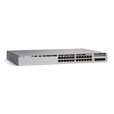 Switch Cisco Gigabit Ethernet C9200, 24 Puertos 10/100/1000Mbps 10G + 4 Puertos SFP, 128 Gbit/s, 16.000 Entradas – Gestionado