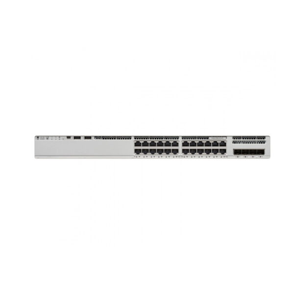 Switch Cisco Gigabit Ethernet Catalyst 9200L Network Essentials, 24 Puertos 10/100/1000Mbps, 56 Gbit/s, 16.000 Entradas - Gestionado