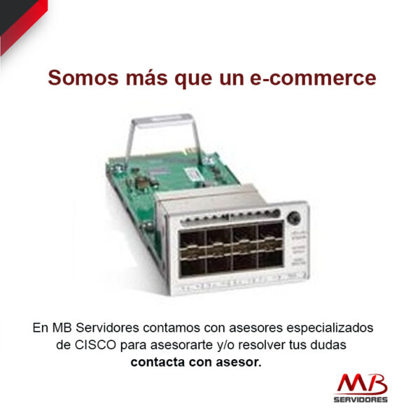 Cisco Módulo de Red C9300-NM-8X=, 10000 Mbit/s, 8x RJ-45