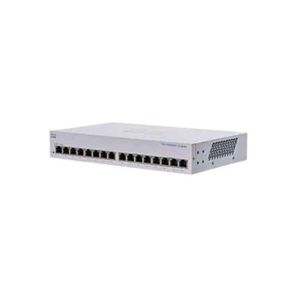 Switch Cisco Gigabit Ethernet CBS110, 16 Puertos 10/100/1000Mbps, 8000 Entradas – No Administrable