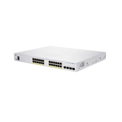 Switch Cisco Gigabit Ethernet 250 Series, 24 Puertos 10/100/1000Mbps + 4 Puertos SFP, 56 Gbit/s, 8.000 Entradas – Gestionado