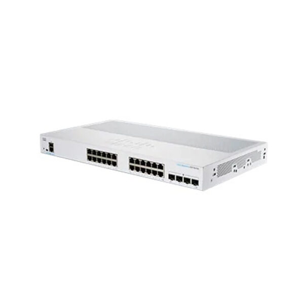 Switch Cisco Gigabit Ethernet Business 250, 24 Puertos 10/100/1000Mbps + 4 Puertos SFP, 8.000 Entradas – Gestionado