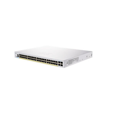 Switch Cisco Gigabit Ethernet Business 350, 48 Puertos PoE+, 4 Puertos SFP, 16.000 Entradas – Gestionado