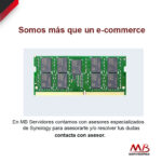 Memoria RAM Synology D4ES01 DDR4, 8GB, ECC, para NAS Synology