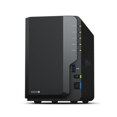 Synology DiskStation NAS de 2 Bahías, Intel Celeron J4025 2GHz, USB 3.0, Negro ― no Incluye Discos