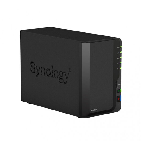 Synology DiskStation NAS de 2 Bahías, Intel Celeron J4025 2GHz, USB 3.0, Negro ― no Incluye Discos