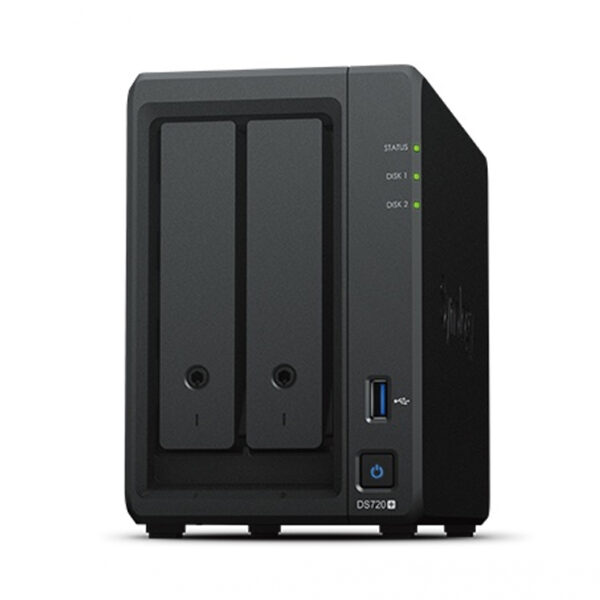 Synology DiskStation NAS de 2 Bahías, máx. 32TB, Intel Celeron J4125 2GHz, USB 3.0, Negro ― no Incluye Discos