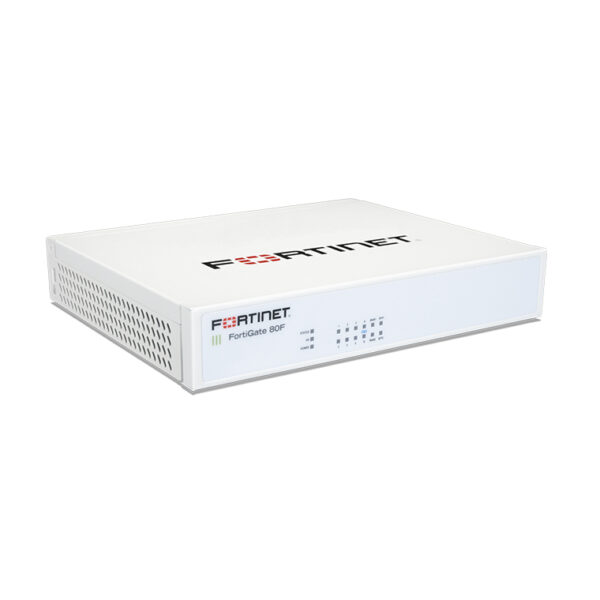 Router Fortinet con Firewall FortiGate 80F + 24×7 FortiCare and FortiGuard UTP 1 Año, Alámbrico, 10Gbit/s, 6x RJ-45
