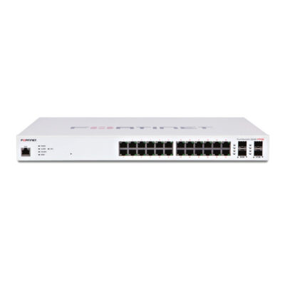 Switch Fortinet Gigabit Ethernet FortiSwitch 224D-FPOE, 24 Puertos PoE + 4 Puertos SFP, 56 Gbit/s, 16.000 Entradas – Gestionado