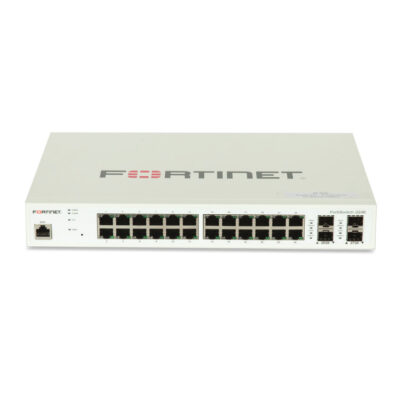 Switch Fortinet Gigabit Ethernet FortiSwitch 224E, 24 Puertos 10/100/1000Mbps + 4 Puertos SFP, 56 Gbit/s, 16000 Entradas – Gestionado
