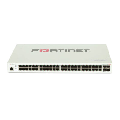 Switch Fortinet Gigabit Ethernet FortiSwitch 248E-FPOE, 48 Puertos PoE 10/100/1000Mbps + 4 Puertos SFP, 104 Gbit/s, 16.000 Entradas – Gestionado