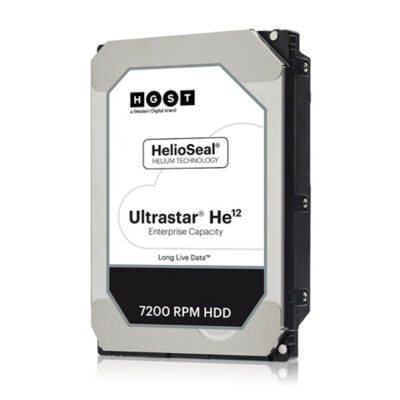 Disco Duro para Videovigilancia HGST WD Ultrastar 3.5″, 12TB, SATA III, 6 Gbit/s, 7200RPM, 256MB Caché