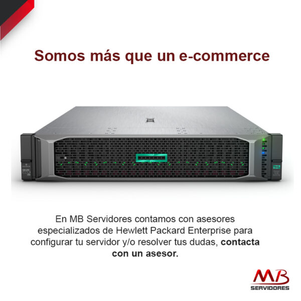 Servidor HPE ProLiant DL385, AMD EPYC 7302 3GHz, 32GB DDR4, max. 6TB, 2.5″, SATA, Rack.