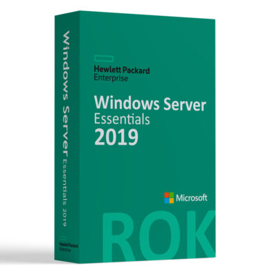 HPE Microsoft Windows Server 2019 Essentials ROK, 1-2 CPU, Español