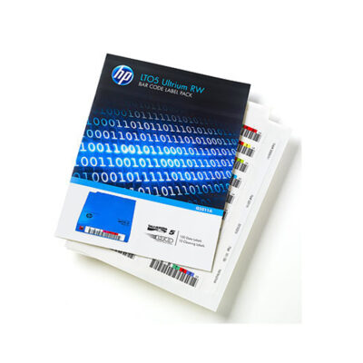 HPE Paquete de Códigos de Barras HP LTO-5 Ultrium RW, 100 Etiquetas