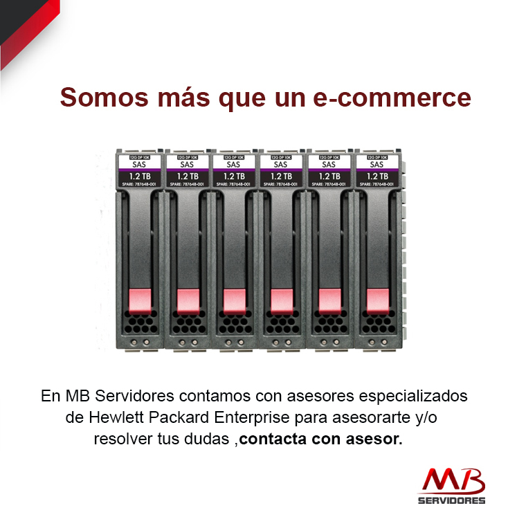 Disco Duro para Servidor HPE 10.8TB SAS 10.000RPM 2.5″ 12 Gbit/s