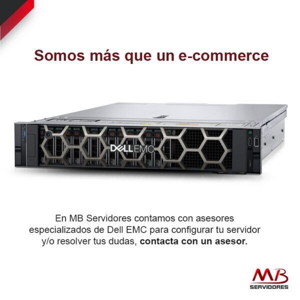 Servidor Dell PowerEdge R550M, Intel Xeon Silver 4314 2.40GHz, 16GB DDR4, 480GB, 2.5″, SATA, Rack (2U) -Sistema Operativo No Instalado