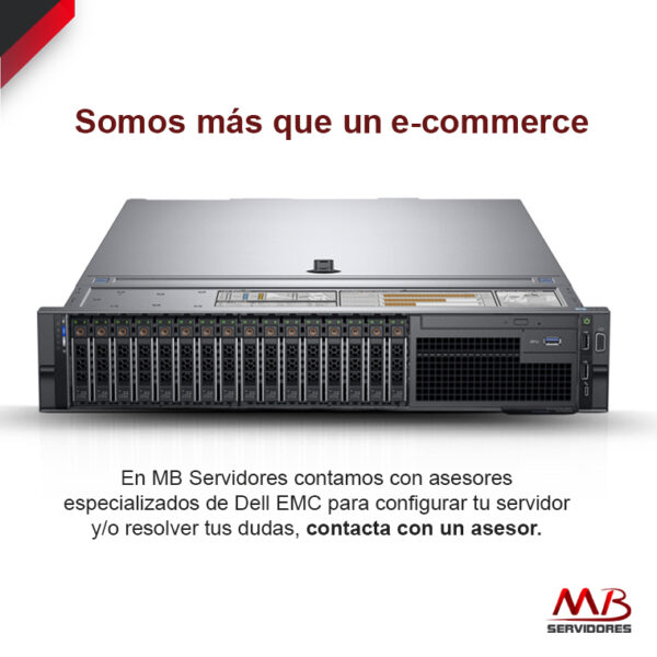 Dell PowerEdge R740, Intel Xeon Gold 5218R 2.10GHz, 16GB DDR4, 480GB, 2.5″, SATA III, Rack 2U – Sistema Operativo No Instalado