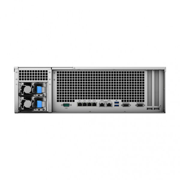 Synology Servidor NAS RS4017XS+ de 16 Bahías, Intel Xeon D-1541 2.10GHz, 8GB DDR4, USB 3.0, Negro