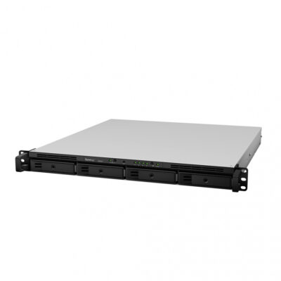 Synology Servidor NAS RS820+ de 4 Bahías, máx. 64TB, Intel Atom C3538 2.10GHz, 2GB DDR4, USB 3.0, Negro ― no incluye Discos
