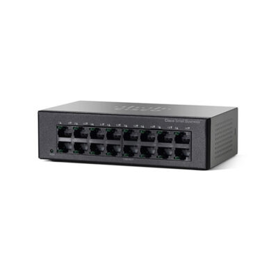 Switch Cisco Fast Ethernet SF110-16, 16 Puertos 10/100Mbps, 3.2 Gbit/s – No Administrable