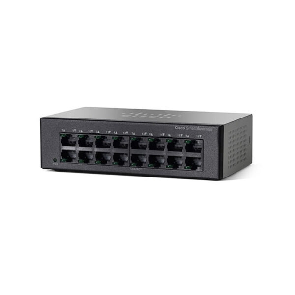 Switch Cisco Fast Ethernet SF110-16, 16 Puertos 10/100Mbps, 3.2 Gbit/s - No Administrable