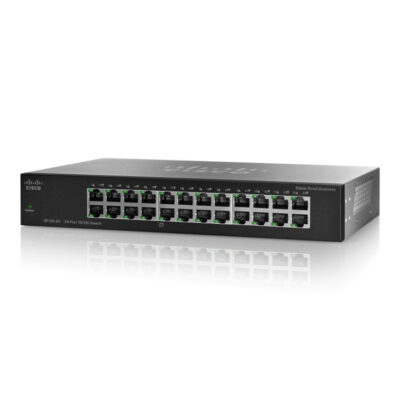 Switch Cisco Fast Ethernet SF110-24, 24 Puertos 10/100Mbps, 4.8 Gbit/s – No Administrable