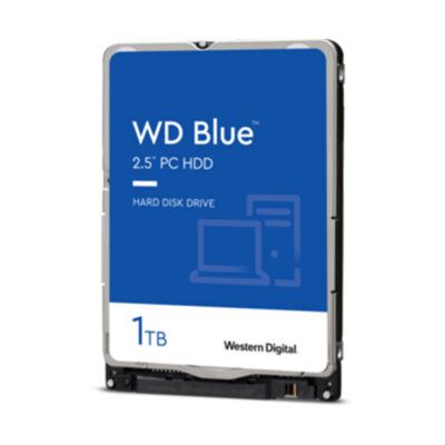 Disco Duro Interno Western Digital WD Blue 2.5”, 1TB, SATA III, 6 Gbit/s, 5400RPM, 128MB Cache