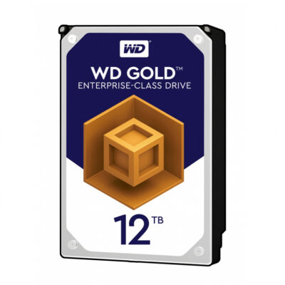 Disco Duro para Servidor Western Digital WD Gold 3.5”, 12TB, SATA III, 6 Gbit/s, 7200RPM, 256MB Cache