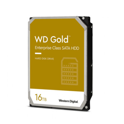 Disco Duro para Servidor Western Digital WD Gold 16TB SATA 7200RPM 3.5″ 6Gbit/s