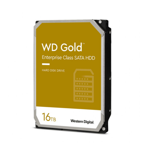 Disco Duro para Servidor Western Digital WD Gold 16TB SATA 7200RPM 3.5" 6Gbit/s