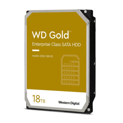 Disco Duro para Servidor Western Digital WD Gold 3.5″, 18TB, SATA, 6 Gbit/s, 7200RPM, 512MB Caché