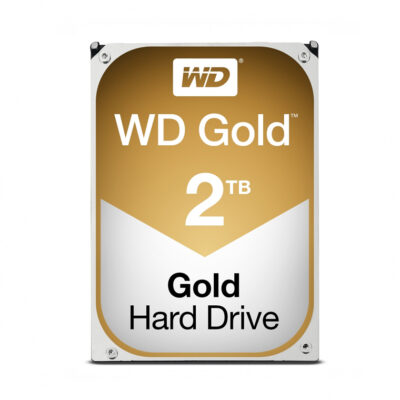 Disco Duro para Servidor Western Digital WD Gold 3.5”, 2TB, SATA III, 6 Gbit/s, 7200RPM, 128MB Cache