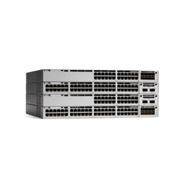 Switch Cisco Gigabit Ethernet Catalyst 9300L, 24 Puertos 10/100/1000Mbps + 4 Puertos SFP+, 128 Gbit/s, 32.000 Entradas – Gestionado
