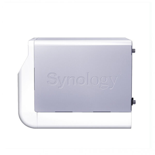 Synology Servidor NAS DiskStation DS410J de 4 Bahías, Marvell Kirkwood 88F6281 800MHz, 128MB, 2x USB, Blanco ― No Incluye Discos