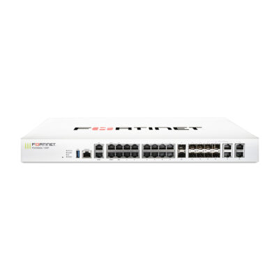 Router Fortinet con Firewall FortiGate 100F + 24×7 FortiCare and FortiGuard UTP 3 Años, Alámbrico, 20Gbit/s, 22x RJ-45