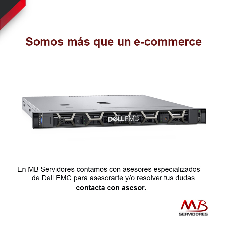 Servidor Dell PowerEdge R350, Intel Xeon E-2378 2.60GHz Servidor Dell PowerEdge R350, Intel Xeon E-2378 2.60GHz