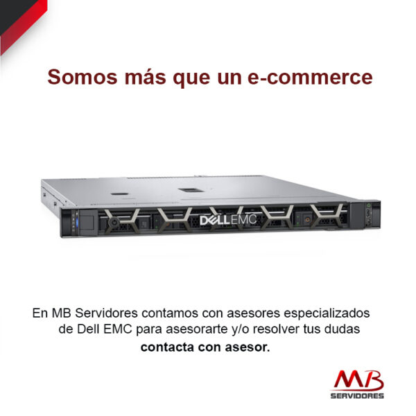 Servidor Dell PowerEdge R450, Intel Xeon Silver 4310 2.10GHz, 16GB DDR4, 480GB, 2.5", SATA III, Rack (1U) - no Sistema Operativo Instalado