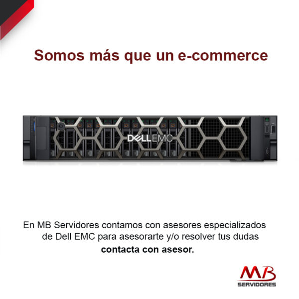 Servidor Dell PowerEdge R550, Intel Xeon Gold 5318Y 2.10GHz, 32GB DDR4, 480GB, 2.5", SATA III, Rack (2U)