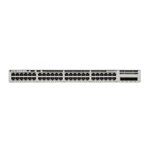 Switch Cisco Gigabit Ethernet Catalyst 9300L, 48 Puertos PoE+ 10/100/1000Mbps + 4 Puertos SFP, 104 Gbit/s, 32.000 Entradas - Gestionado